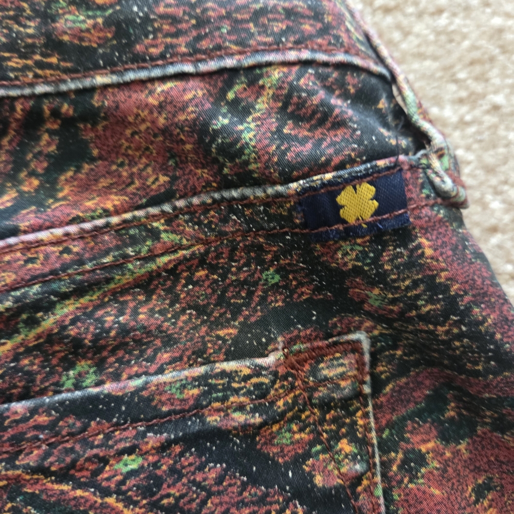 Levi's Multicolor Paisley Ankle Jeans - Picture 7 of 9